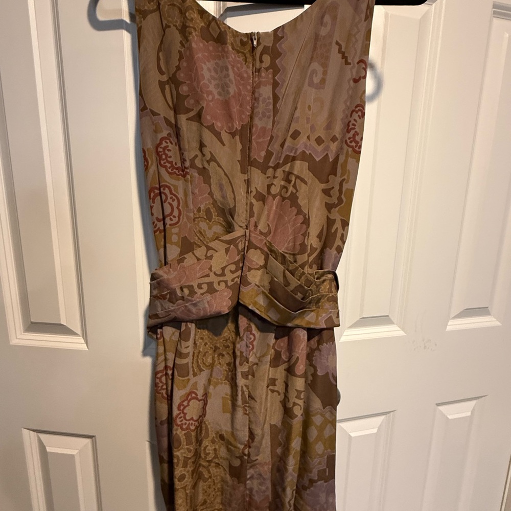 Bohemian Patterned Sleeveless Dress